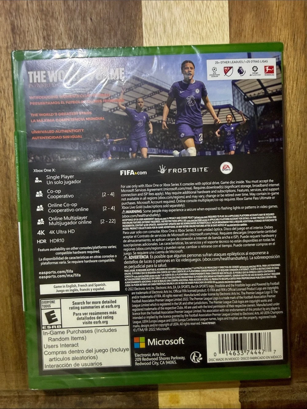 Microsoft Xbox One FIFA 23 Video Game - Blue and Green